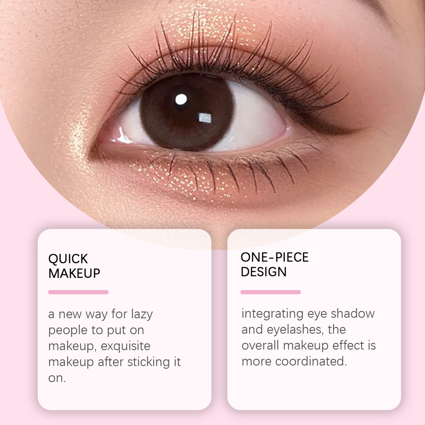 Zephoco Eyeshadow and Eyelash Stickers: Convenient and easy-to-use eye makeup stickers for busy people.-Velvet
