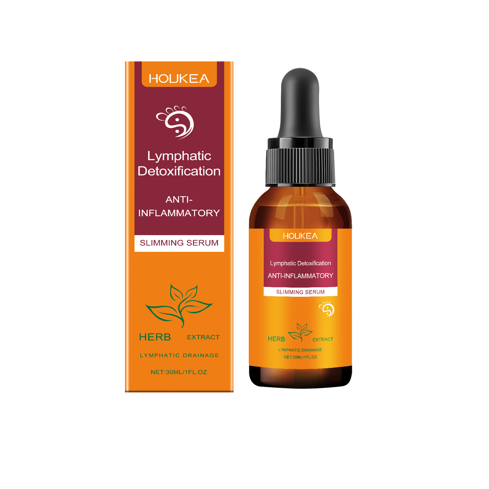 Houkea Body Serum: Body care, hydrating and moisturizing serum for skin massage and application.