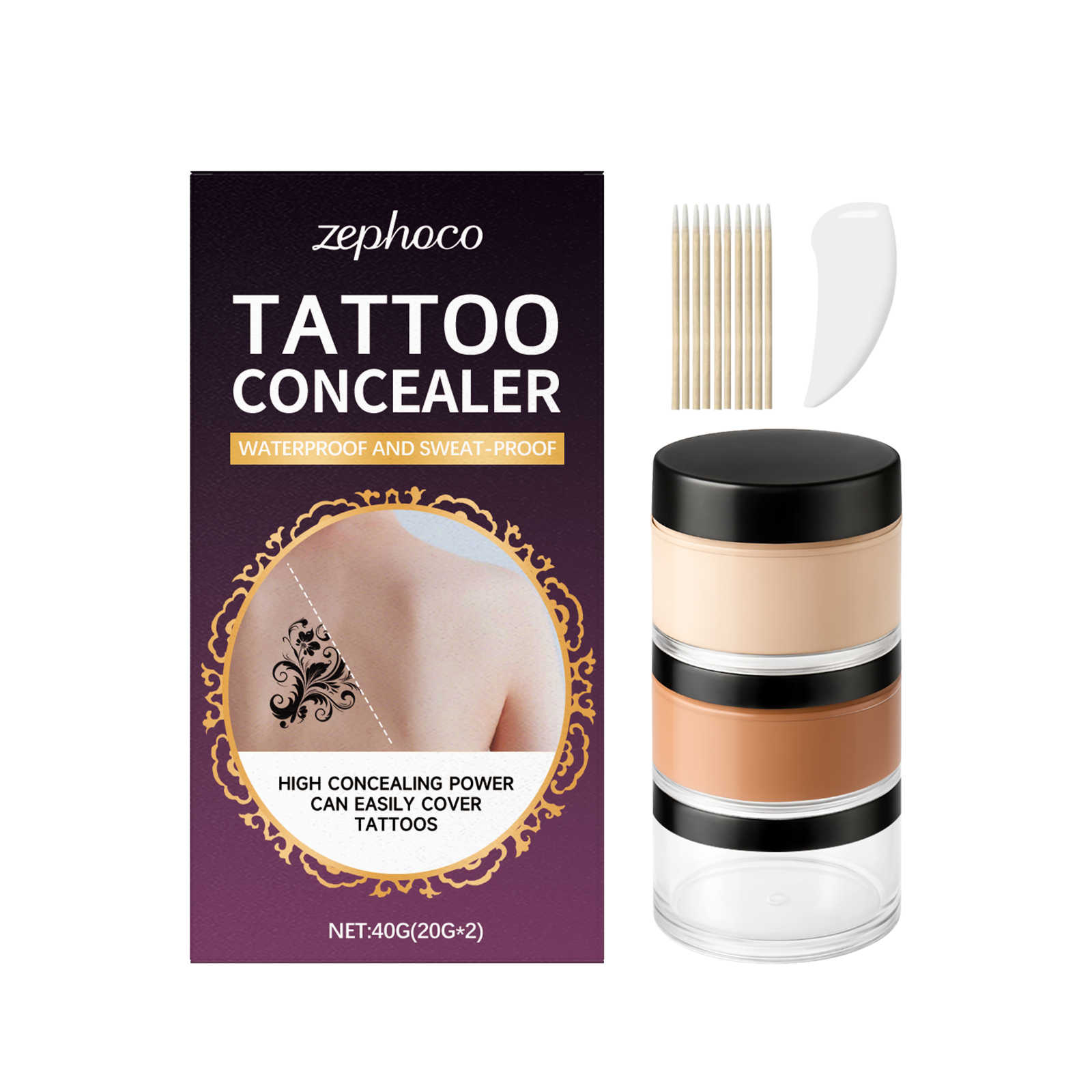 Tattoo Concealer Set