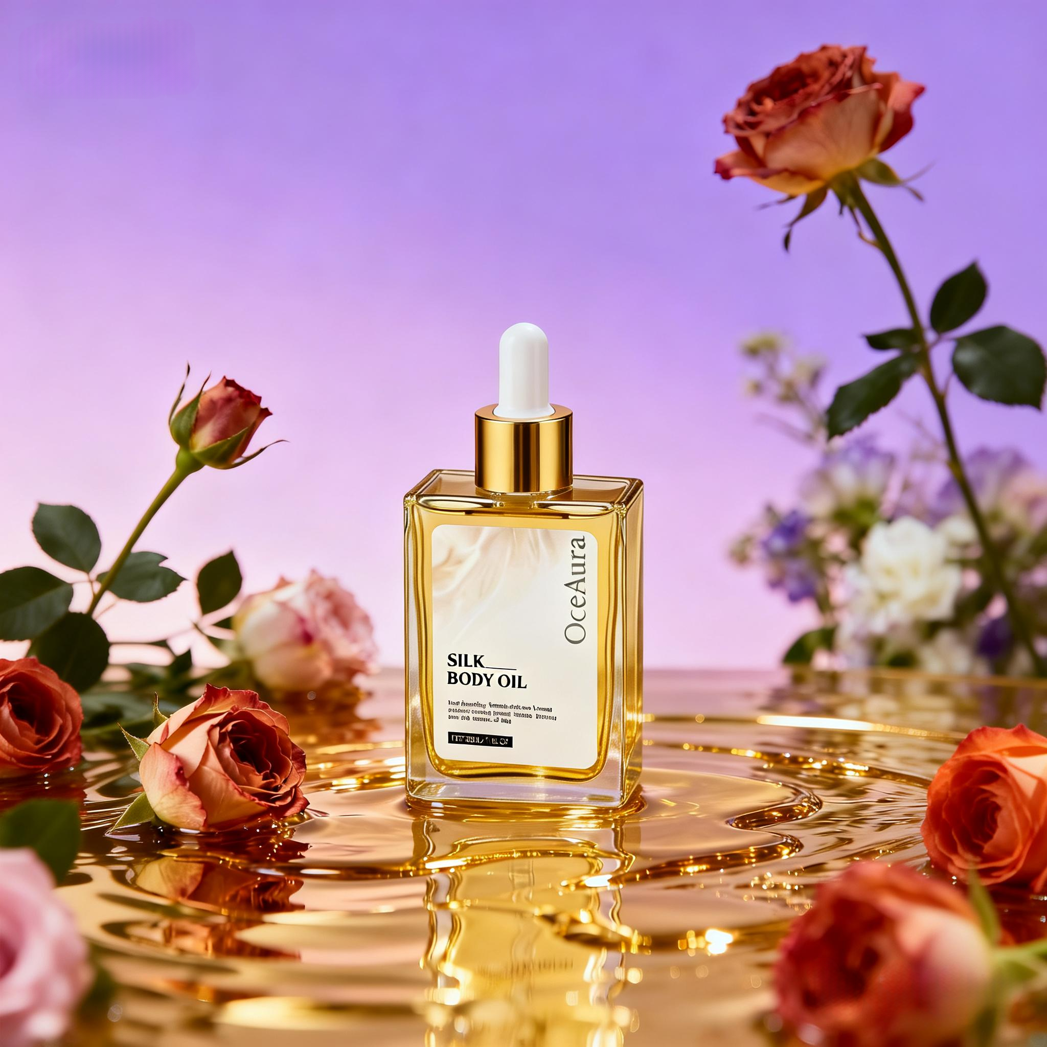 OceAura Silk-Smooth Body Oil Moisturizing