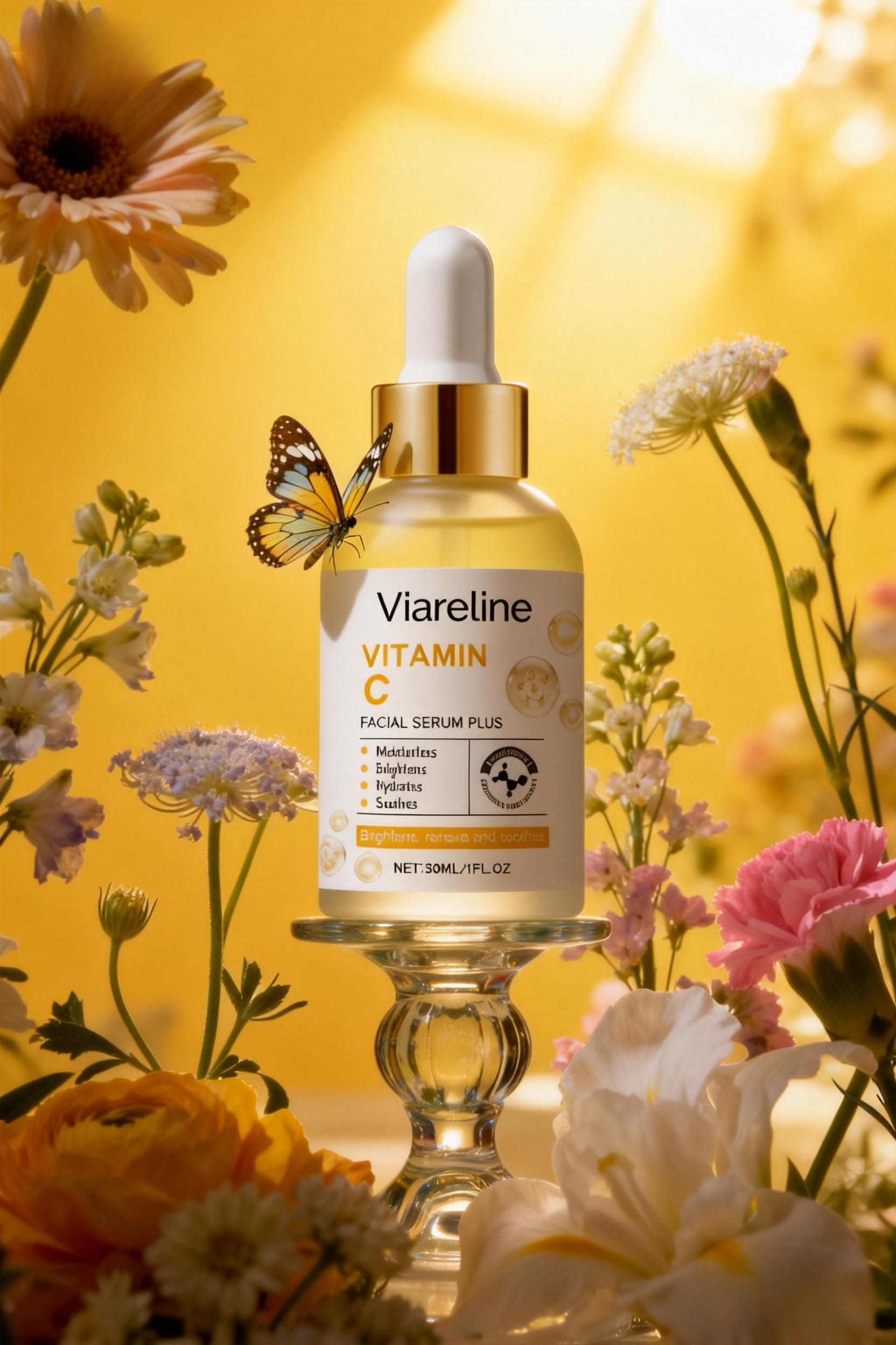 Viareline Vitamin C Moisturizing Facial Serum Hydrating