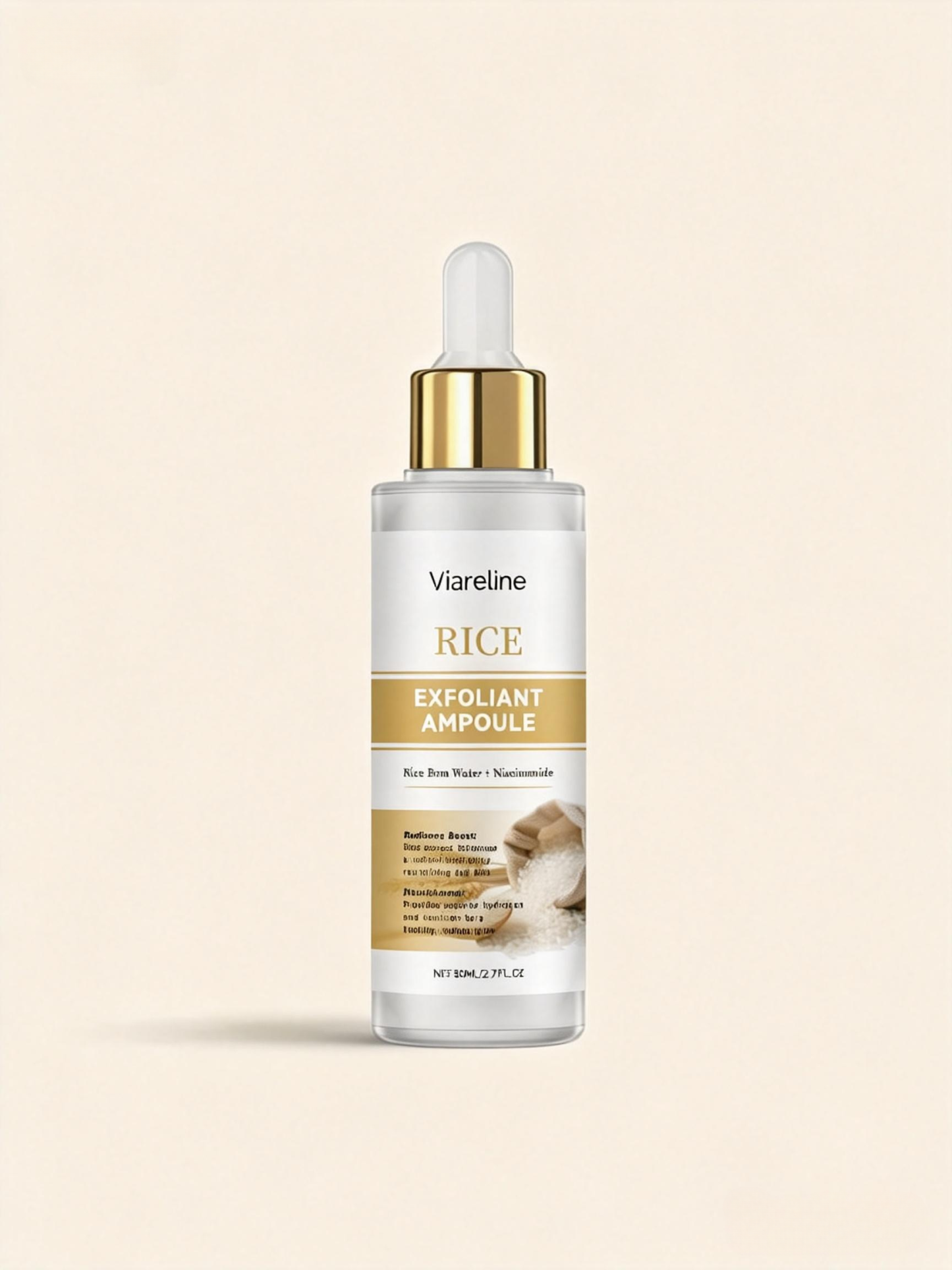 Viareline Rice Exfoliating Essence for Moisturizing