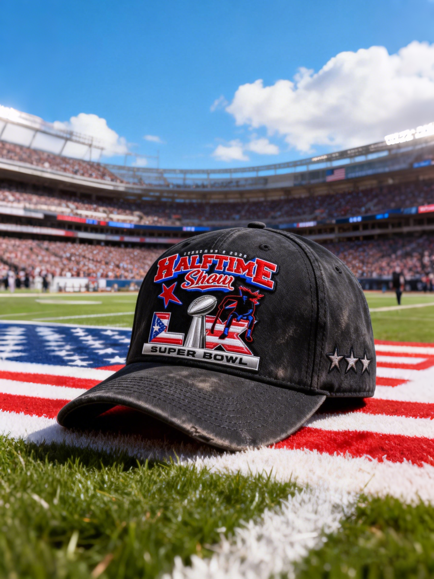 Super Bowl Halftime Show Theme Cap