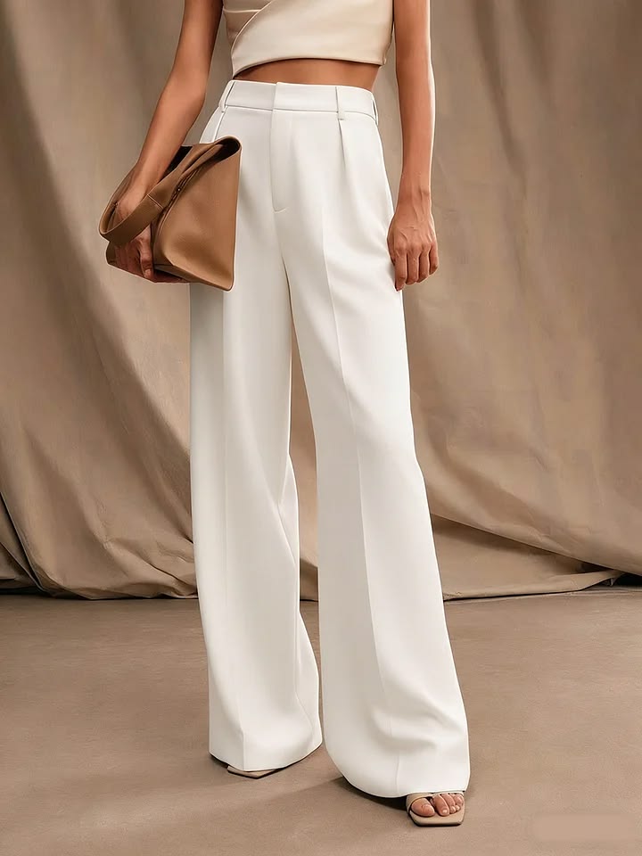 Women's Straight-leg Business Wide-leg Pants
