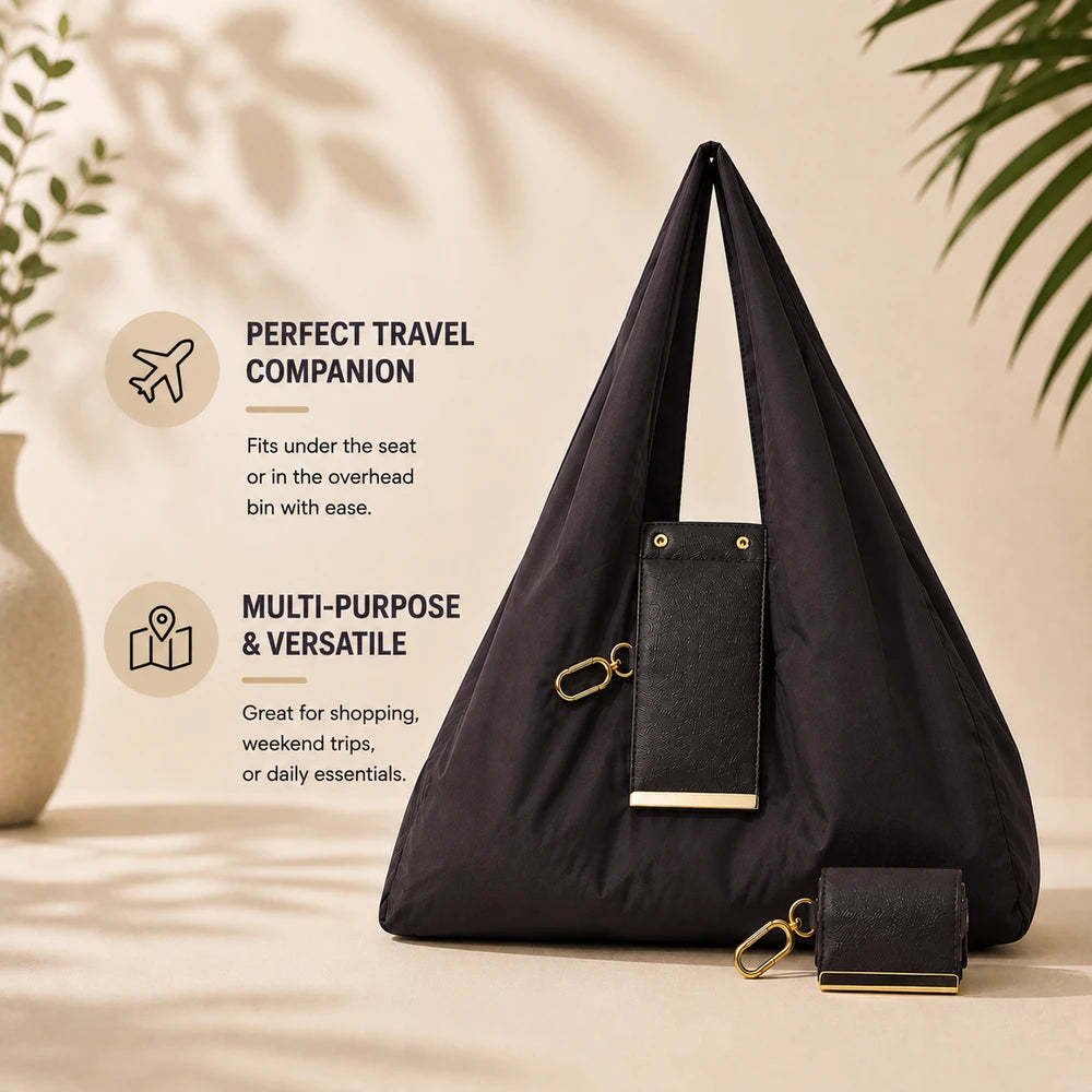 KeyFold Foldable Tote Bag