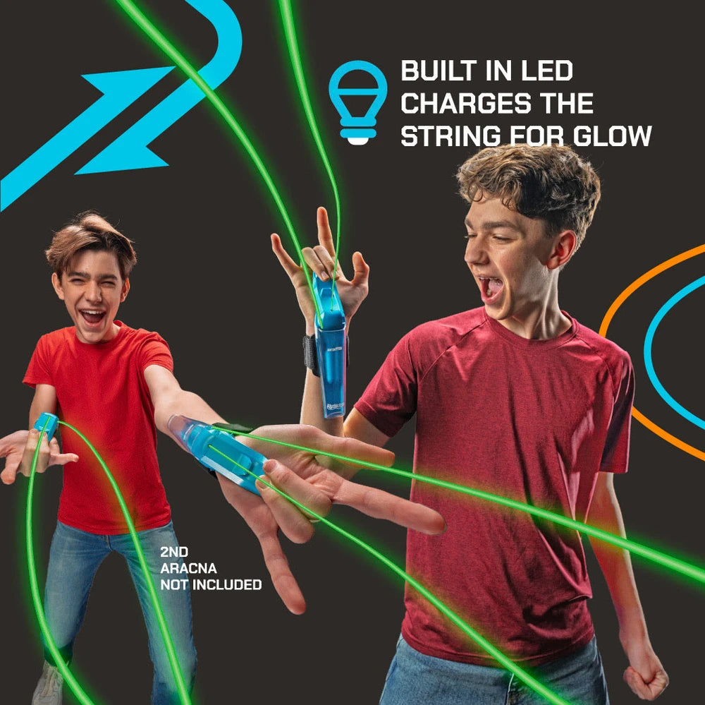 Glowing String Webshooter Toy