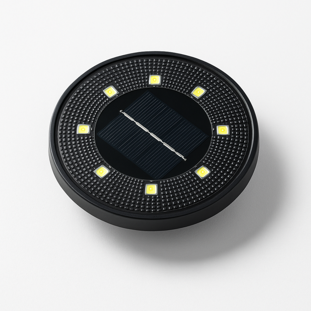 Solar LED in-ground lights