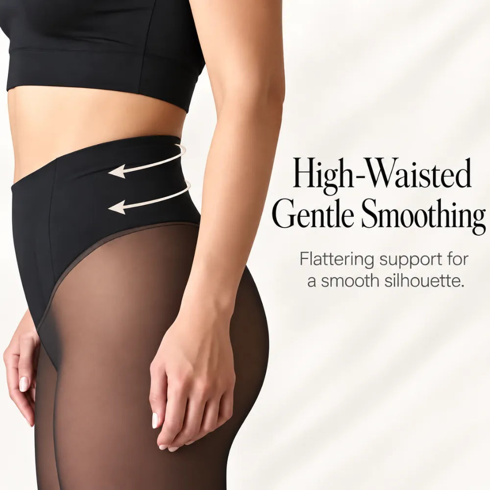 Trndz Fleece Lined Sheer Tights