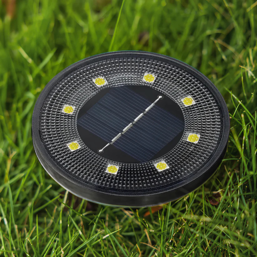Solar LED in-ground lights