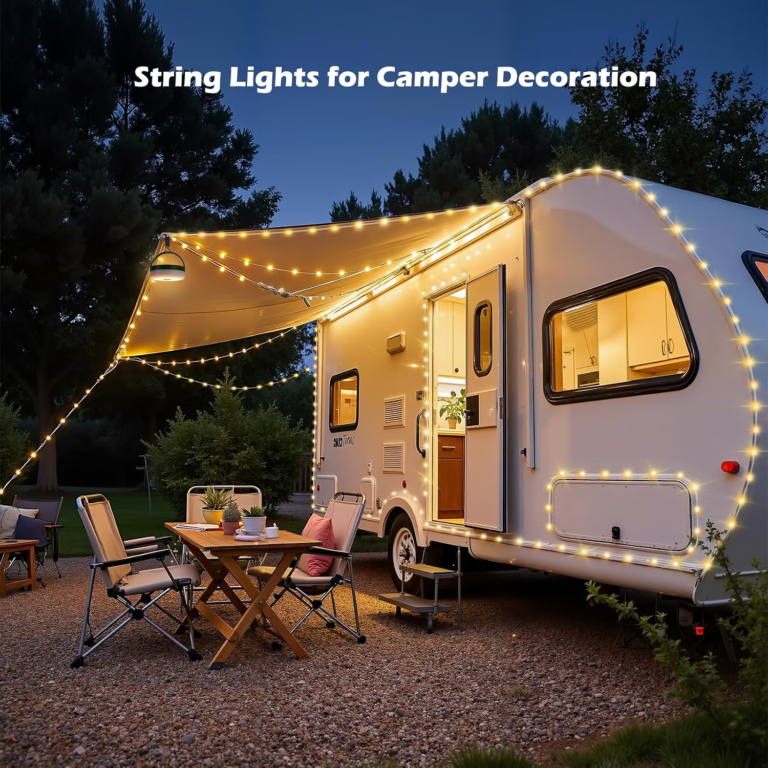 Camping String Light 20M / 65FT