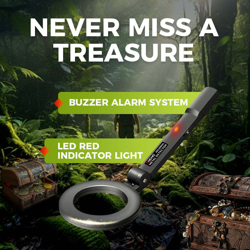  360° Handheld Metal Detector For Gold & Jewelry