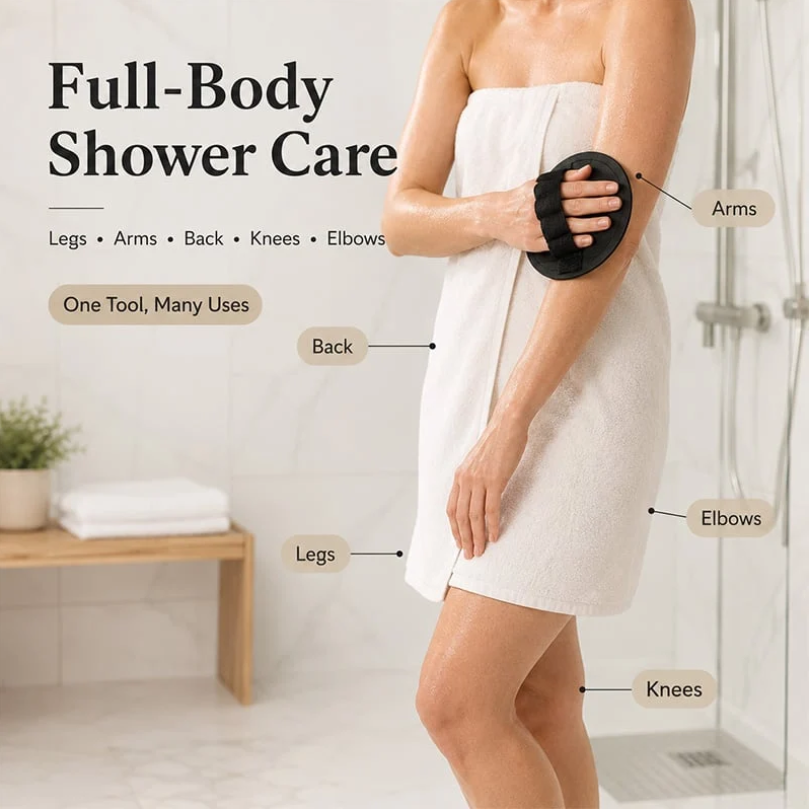 ✨Soft Rubber Exfoliating Shower Glove