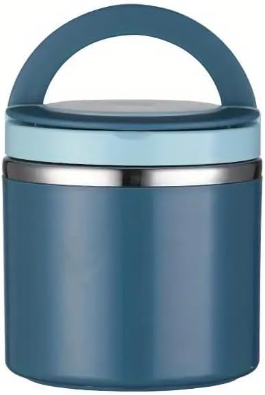 Lunch Box - Stainless Steel Thermal Container with Leakproof Lid, Large Capacity Insulated Meal Jar for Office, Commuters & Outdoor Enthusiasts