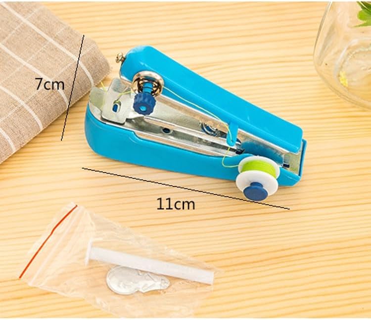 Multifunctional Handheld Electric Sewing Machine Kit for Home Use – Portable Mini DIY Sewing Tool for Clothing Repairs and Tailoring