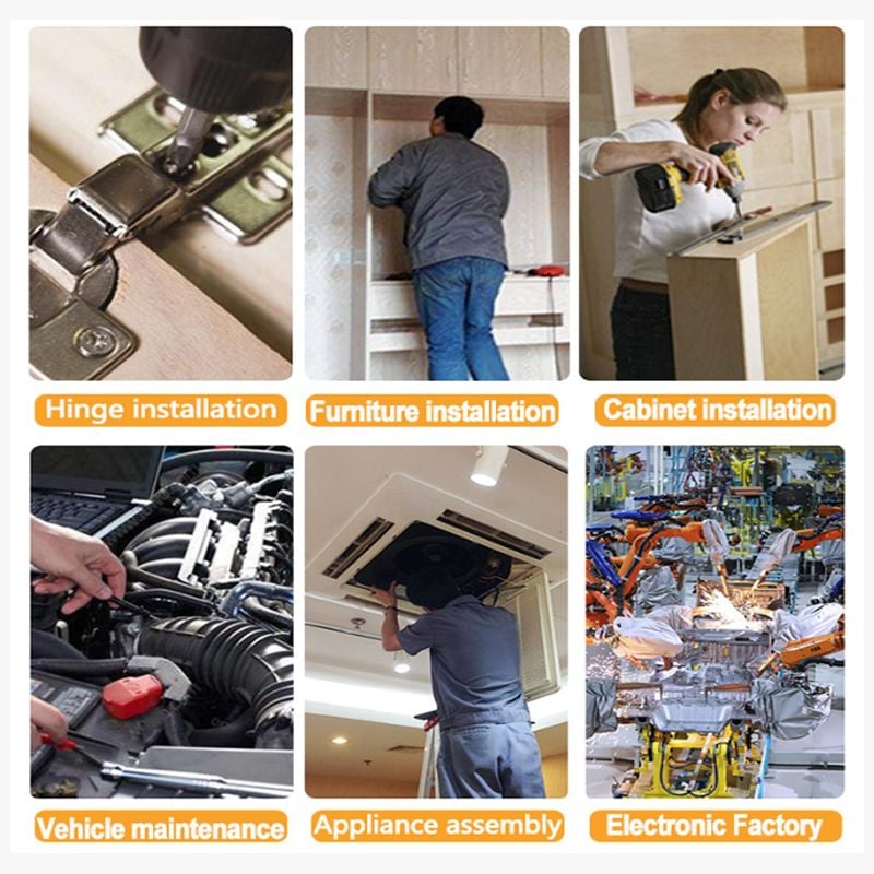 🔥 Screwdriver head magnetic ring three piece set