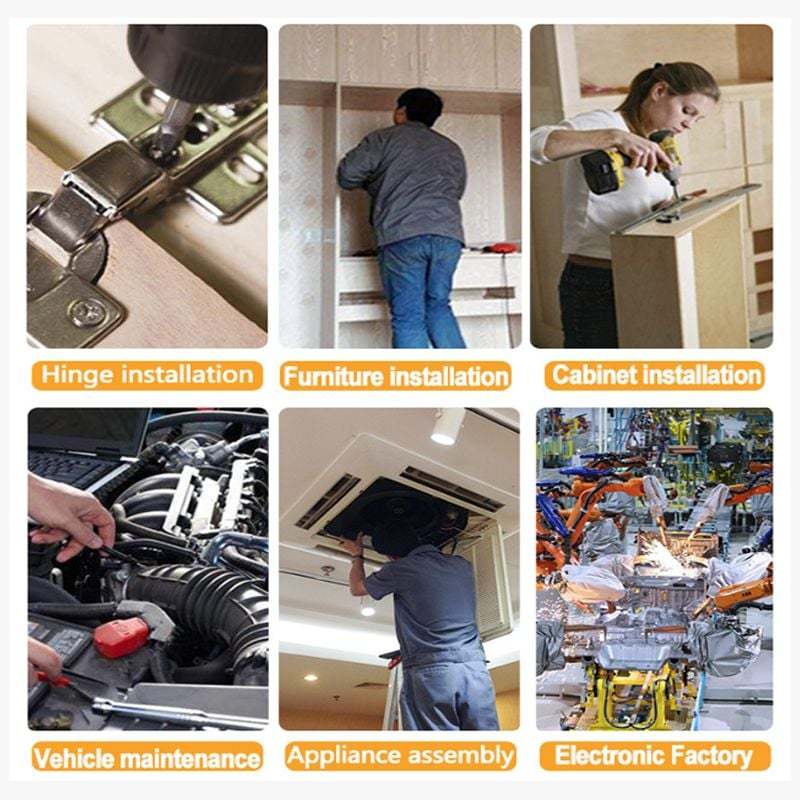 🔥 Screwdriver head magnetic ring three piece set