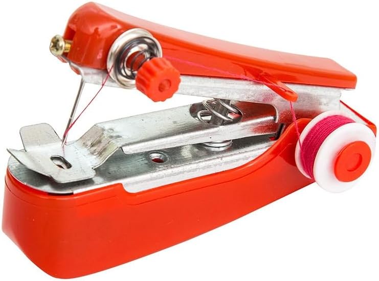 Multifunctional Handheld Electric Sewing Machine Kit for Home Use – Portable Mini DIY Sewing Tool for Clothing Repairs and Tailoring