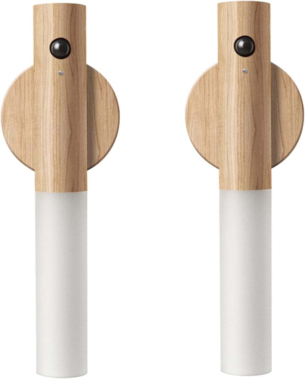 Magnetic induction wooden night light