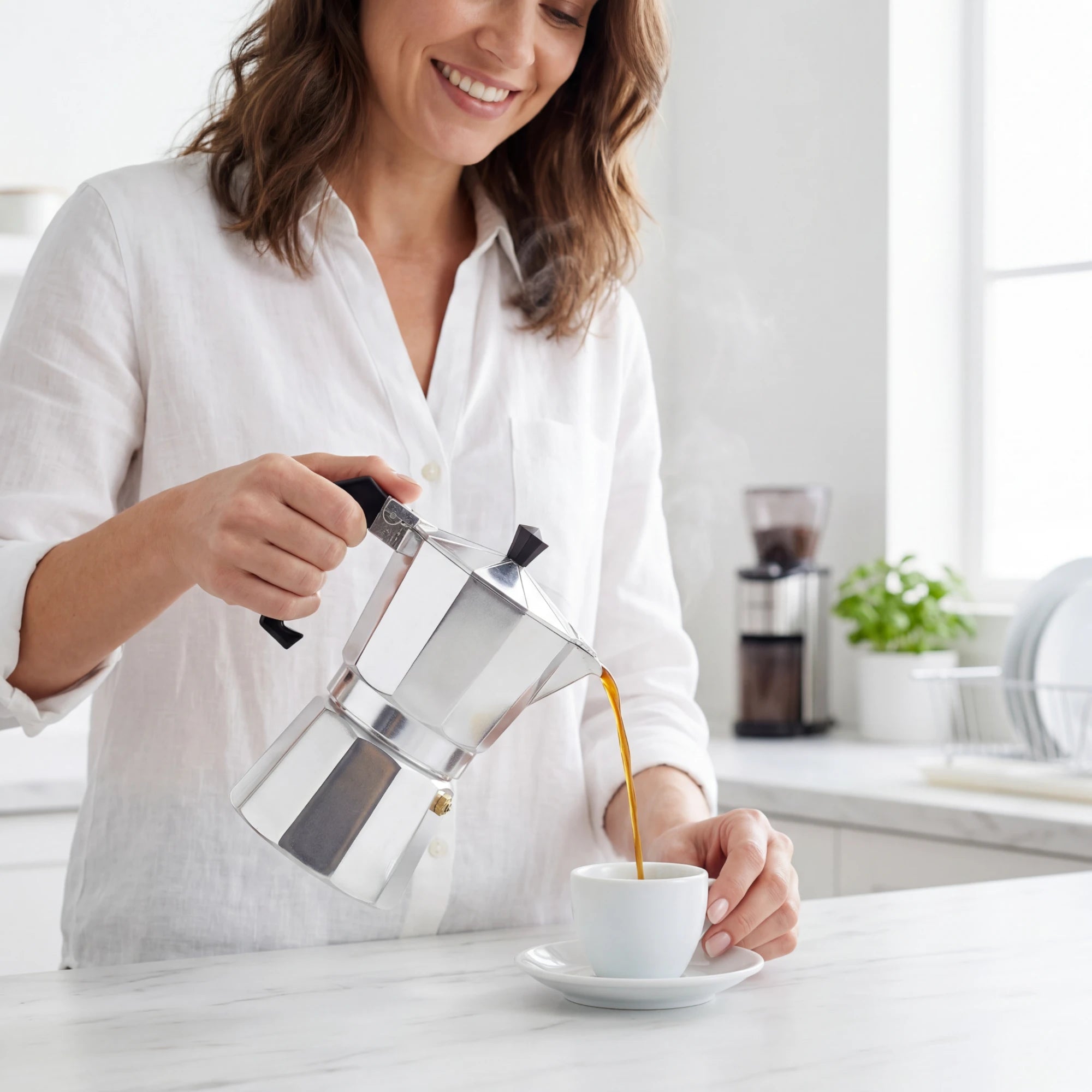 Mocha coffee maker