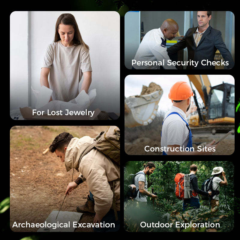  360° Handheld Metal Detector For Gold & Jewelry