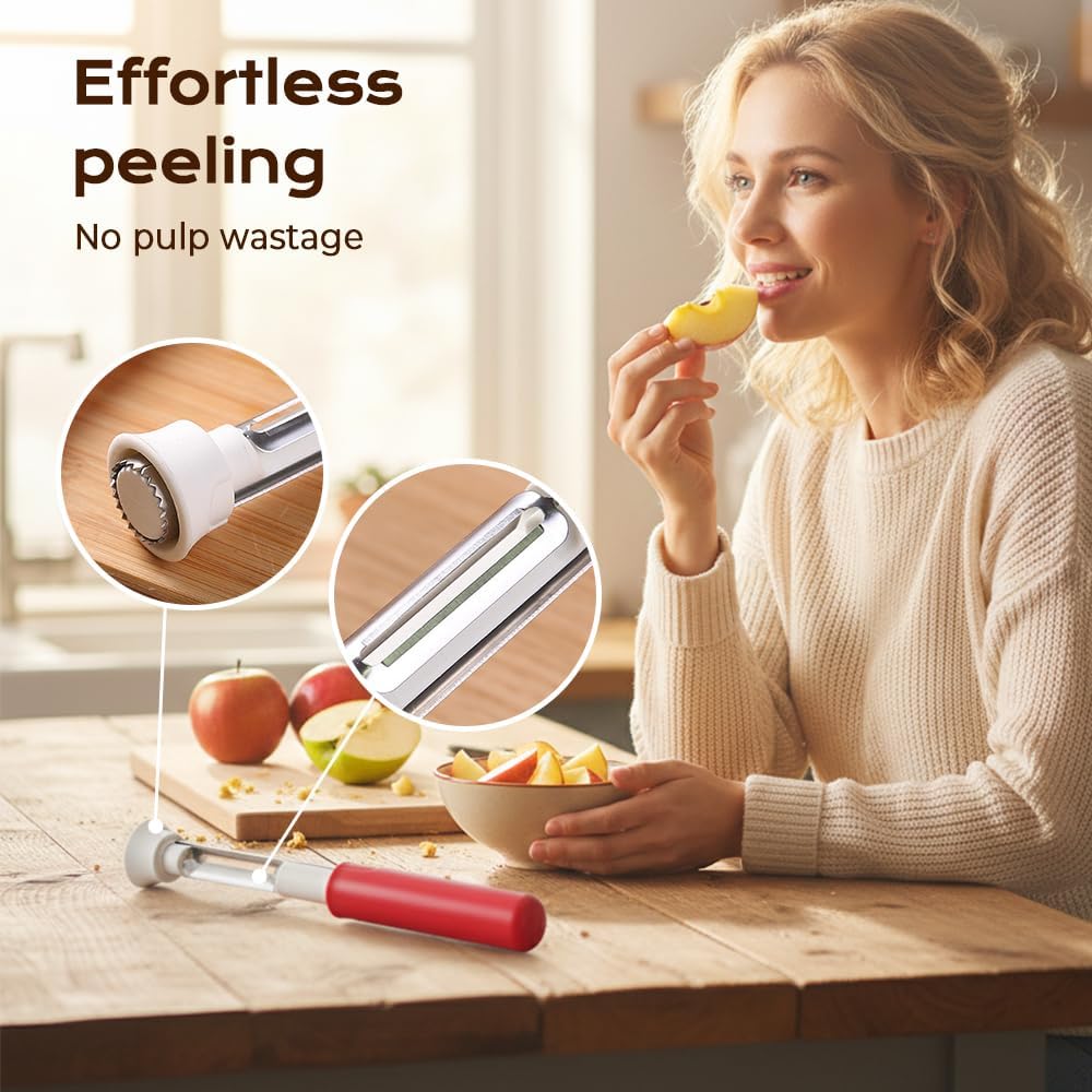 2 in 1 Apple Corer and Peeler, Apple Core Removal Tool🍎Buy one, get one free🔥