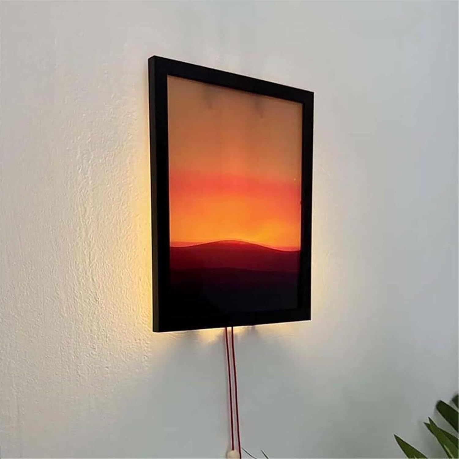 Creative Sunset Hand-Pull Lamp