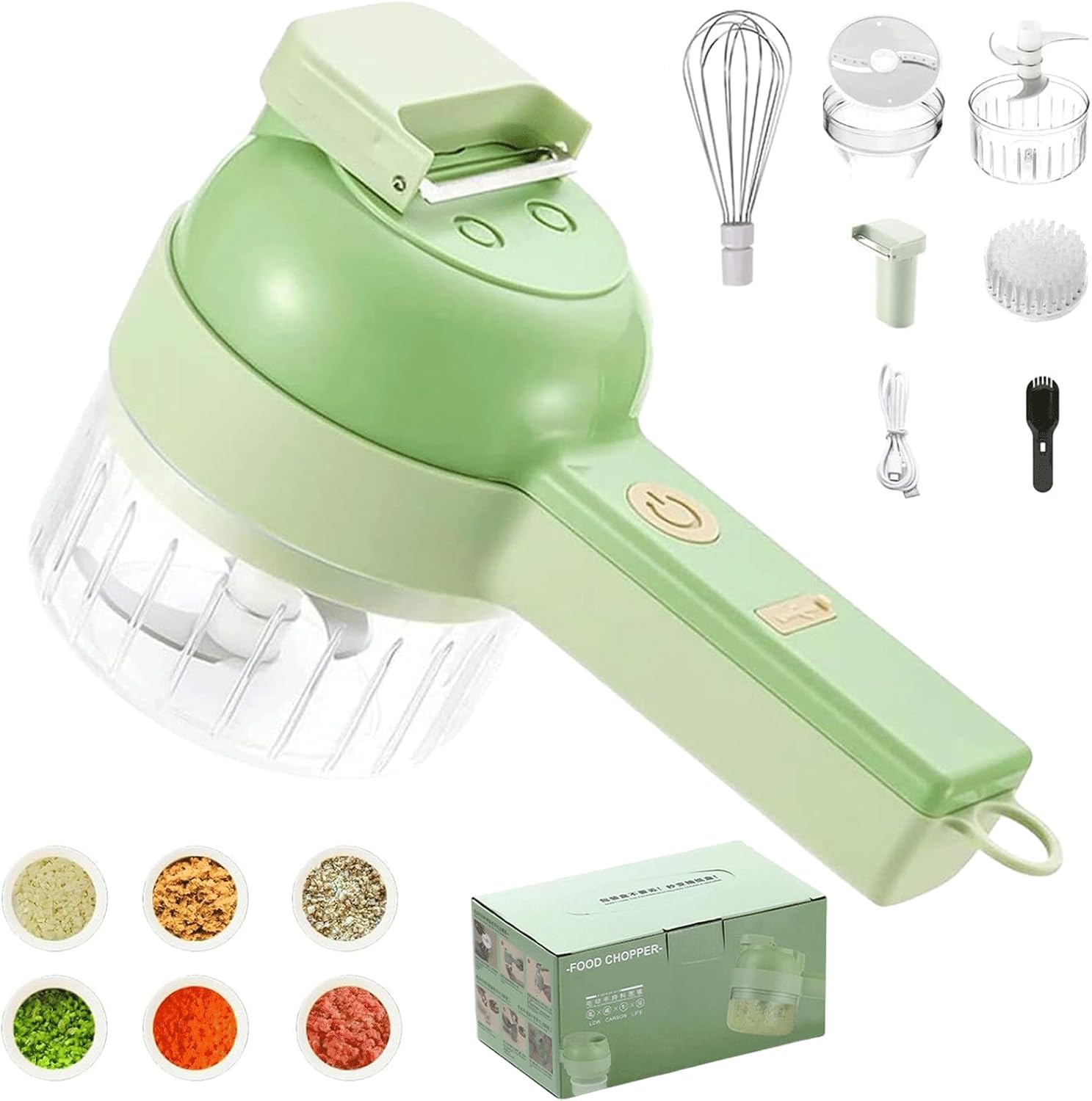 4-in-1 Electric Vegetable Chopper