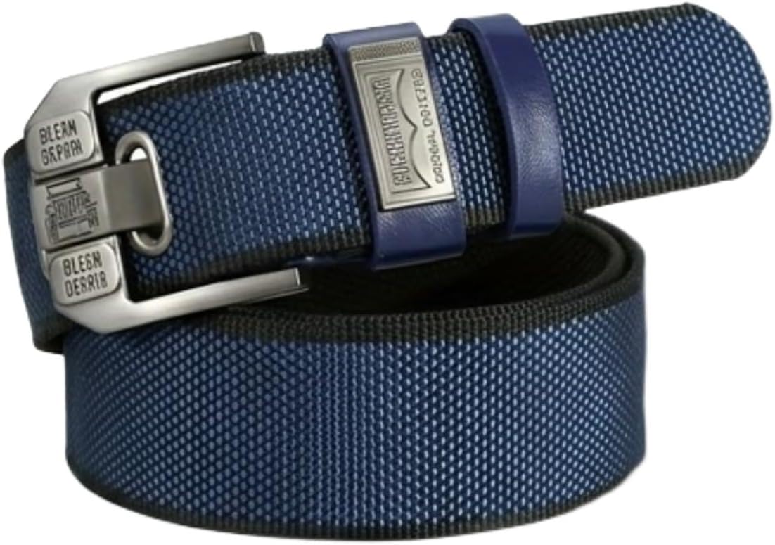 Mens Elastic Braided Belt Stretch Woven Web Belt Heavy Duty Alloy Square Buckle No Hole Adjustable Casual Work Belts