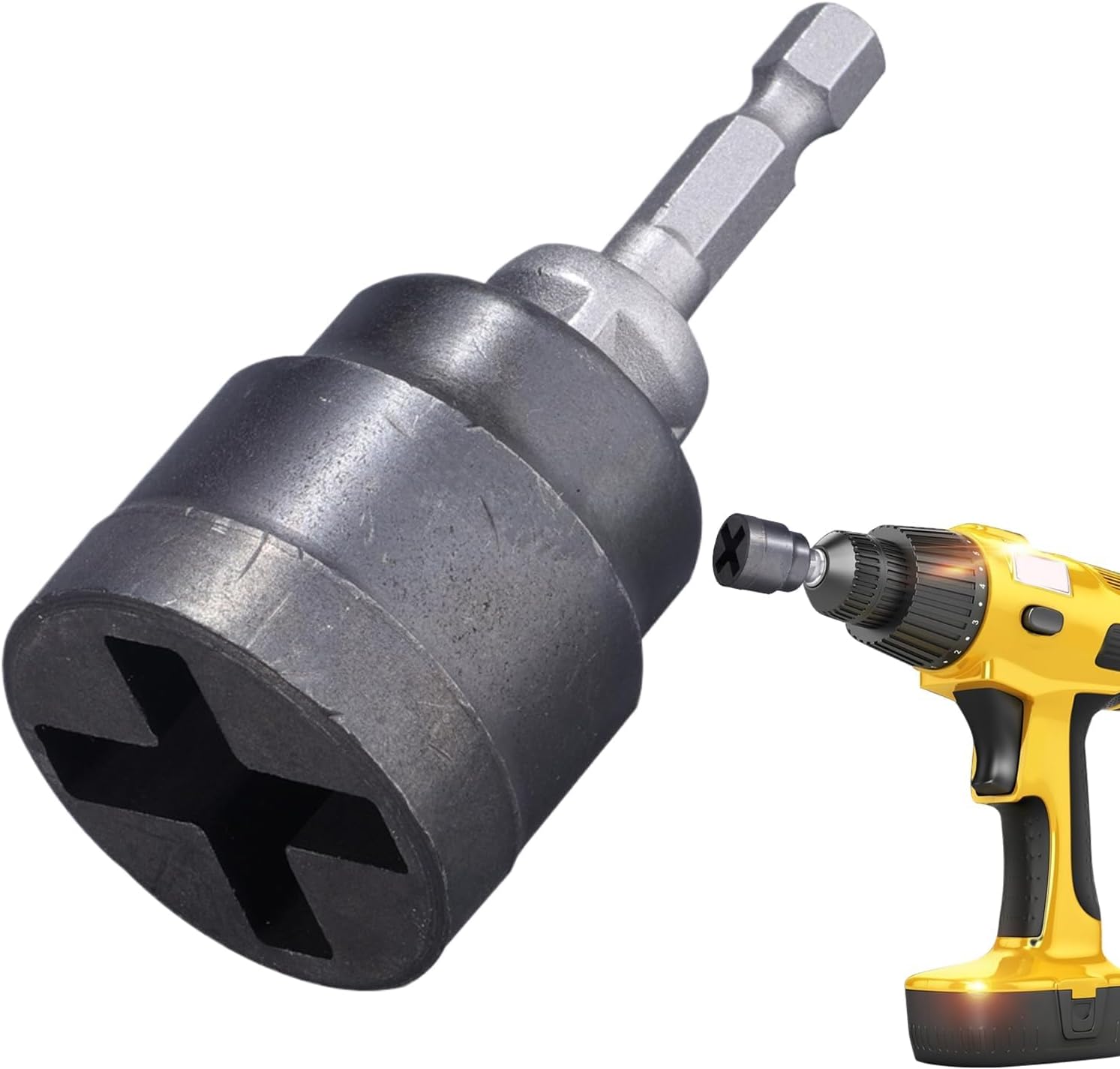 Universal Jack Socket Adapter for Hand Drill