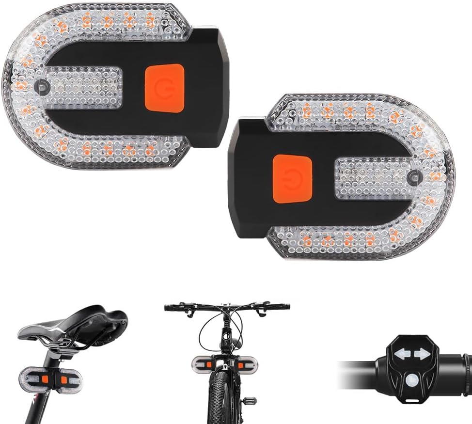 Wireless remote control for bicycle rear light