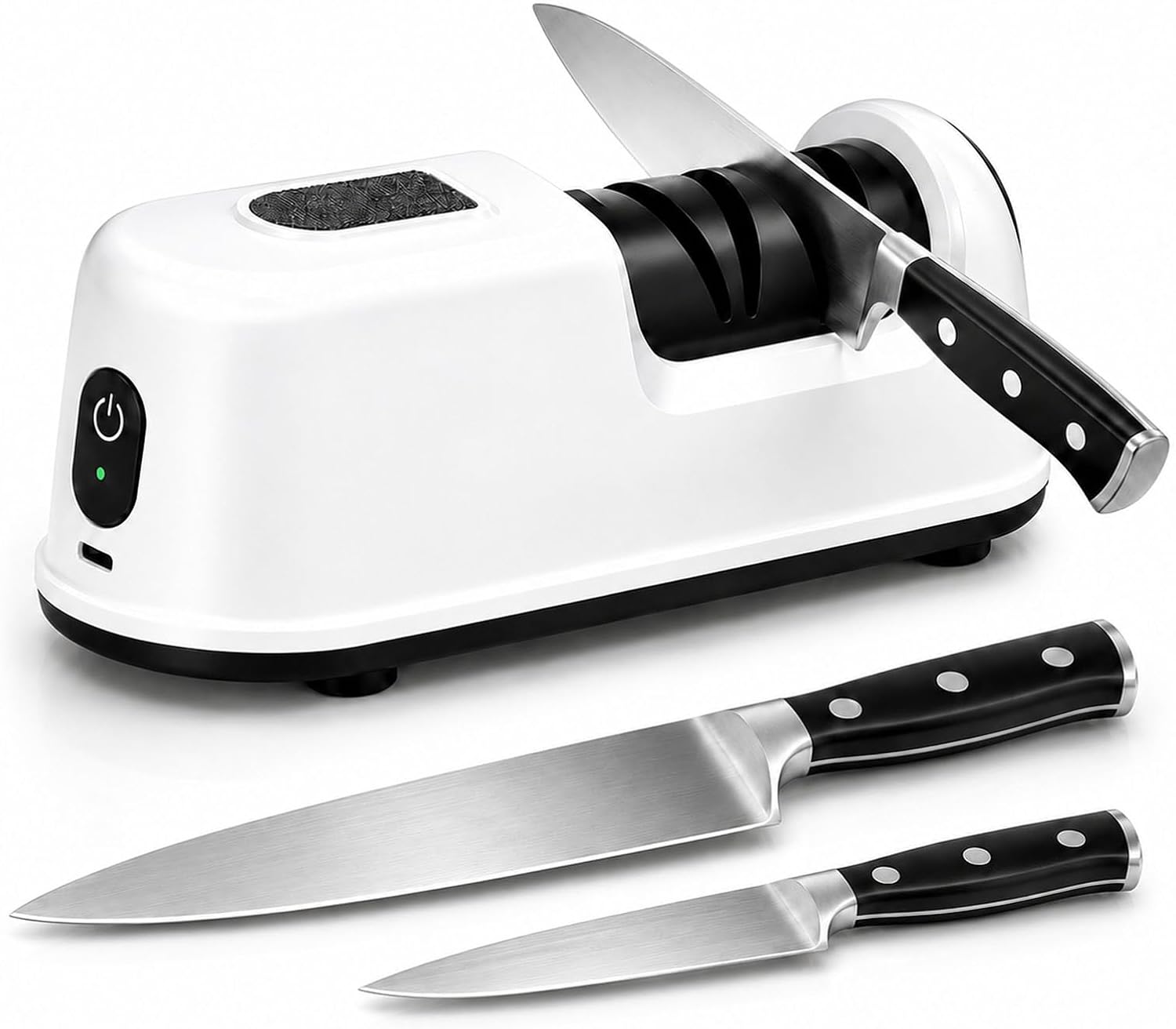 3-Stage Electric & Manual Knife Sharpener