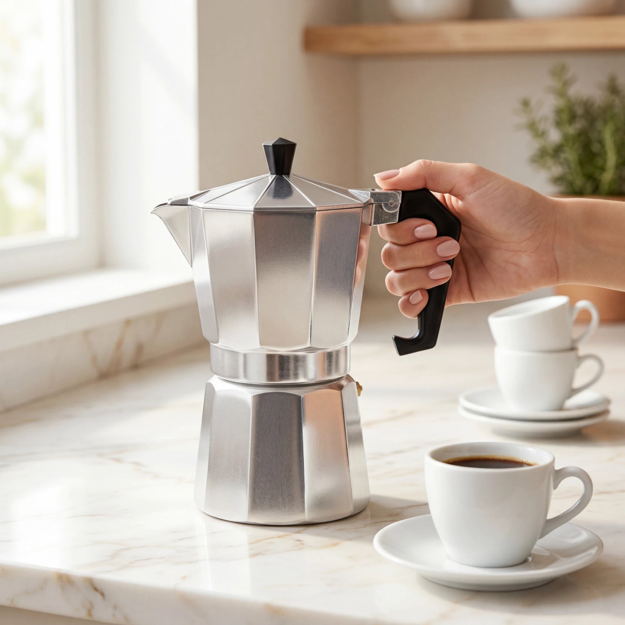 Mocha coffee maker