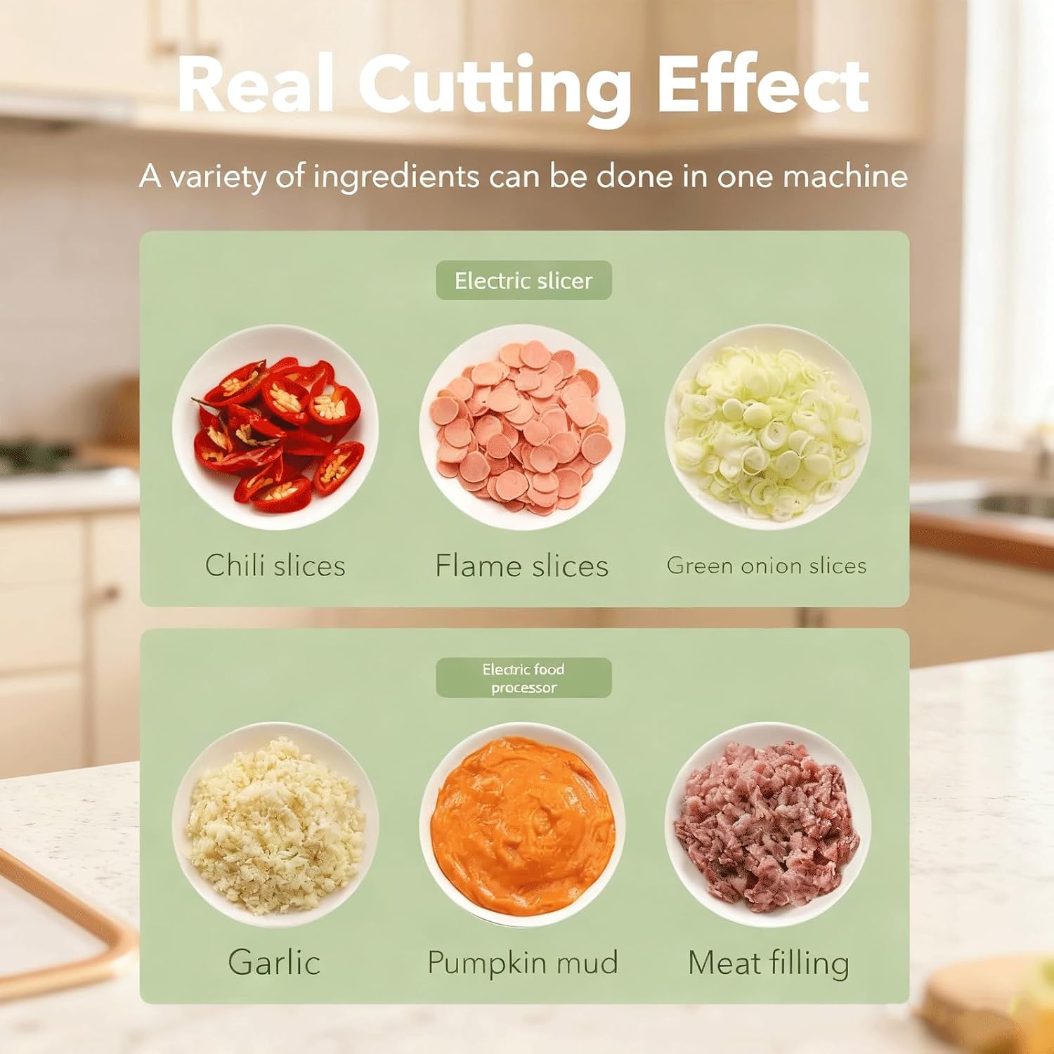 4-in-1 Electric Vegetable Chopper