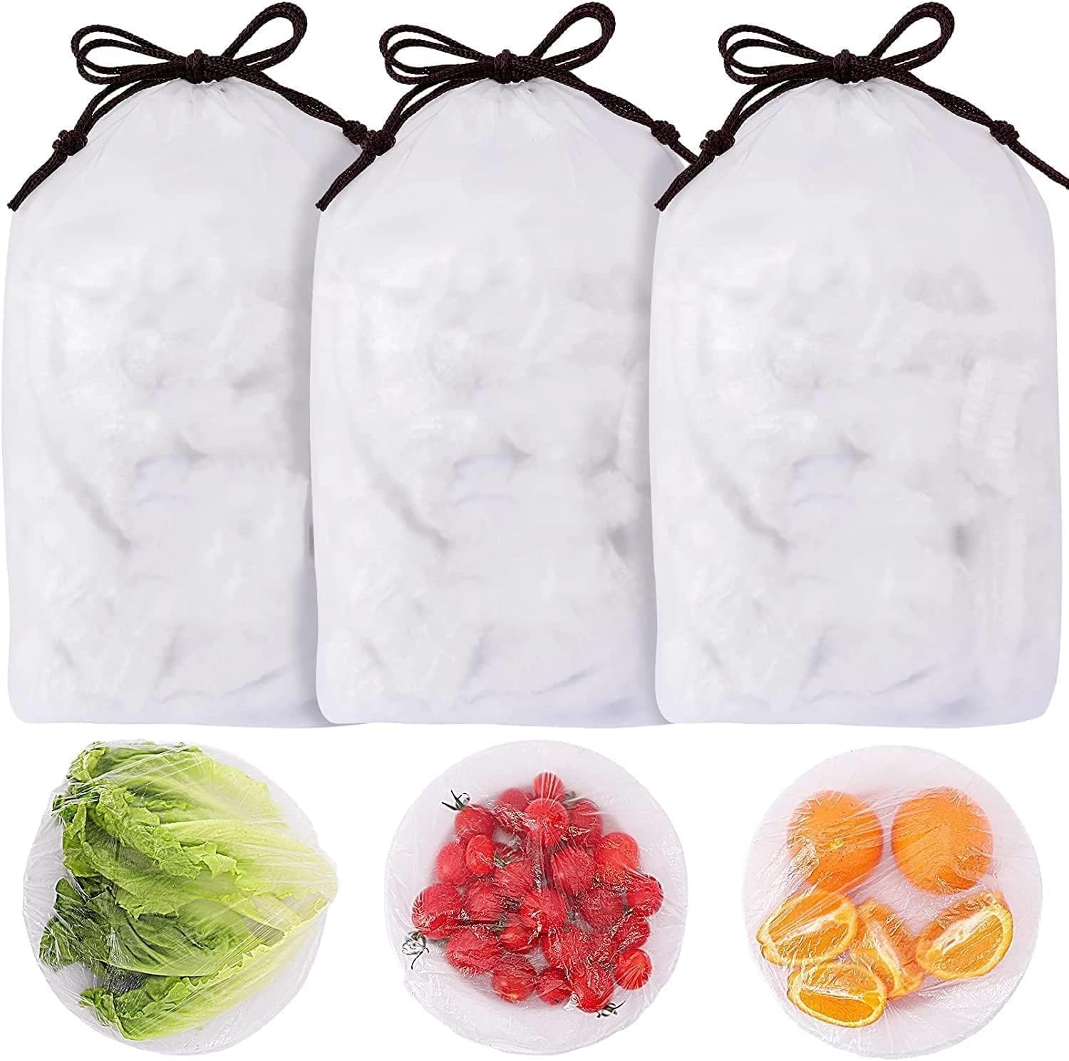 🔥100PCS Disposable Stretch Food Covers for Bowls & Plates