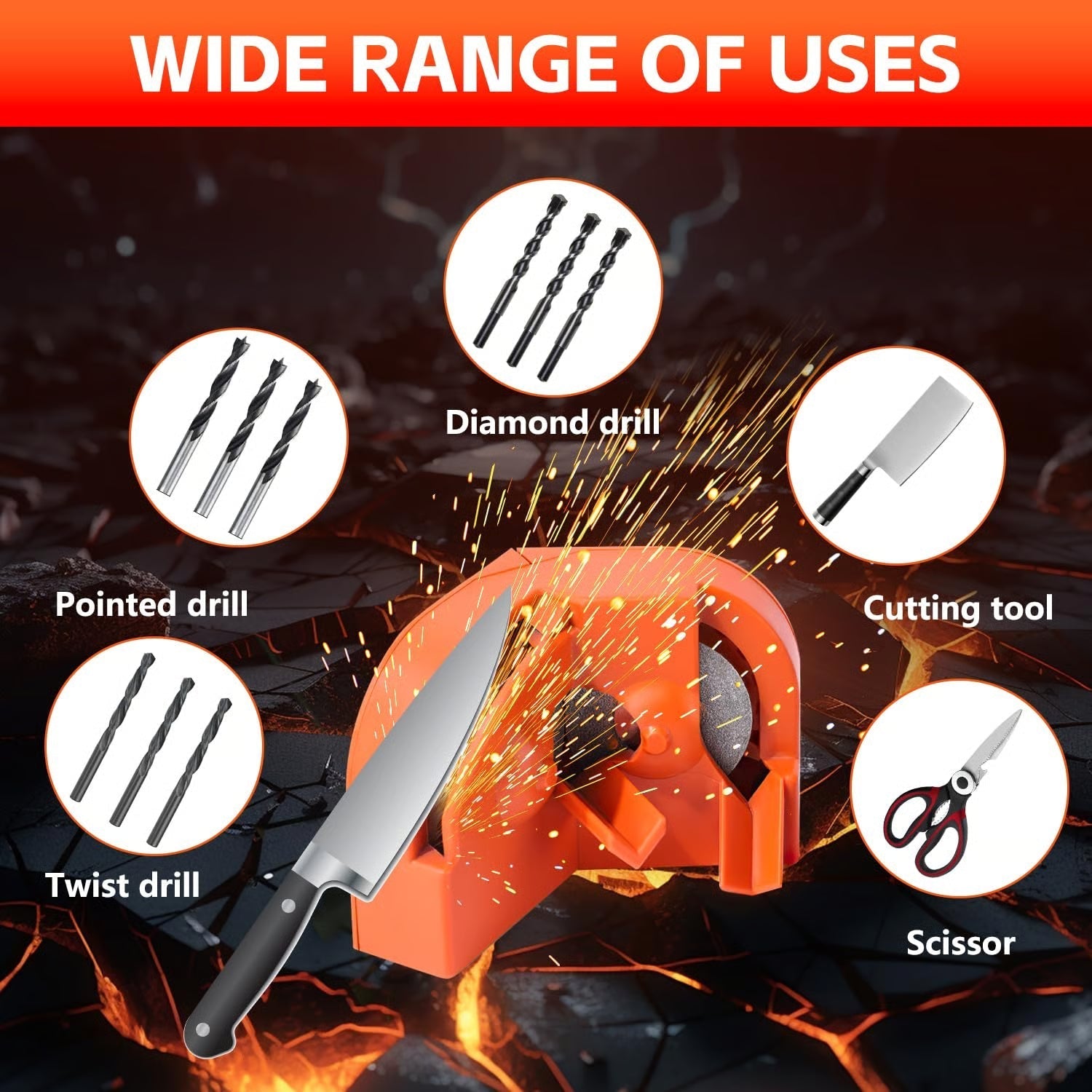 Professional Drill Bit Sharpener