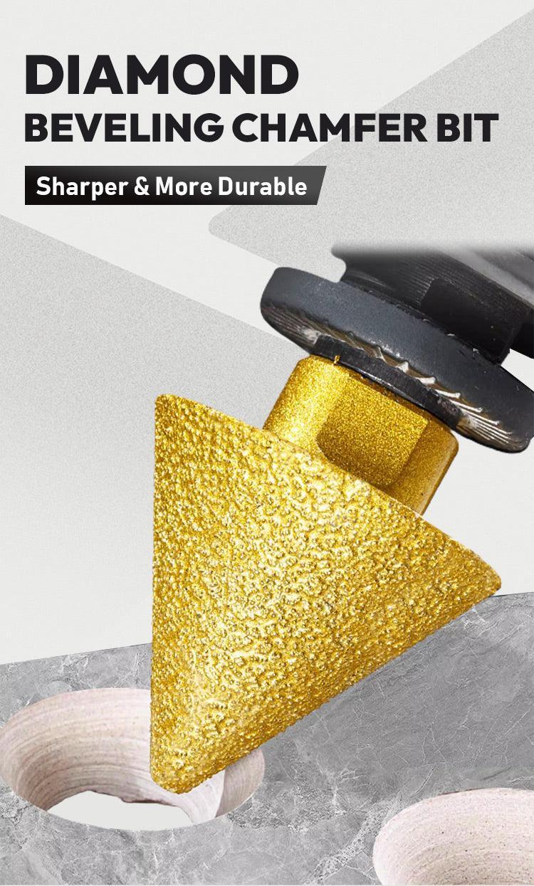 🎁Limited Time Offer⏳Diamond Beveling Chamfer Bit For Angle Grinders - clarioy