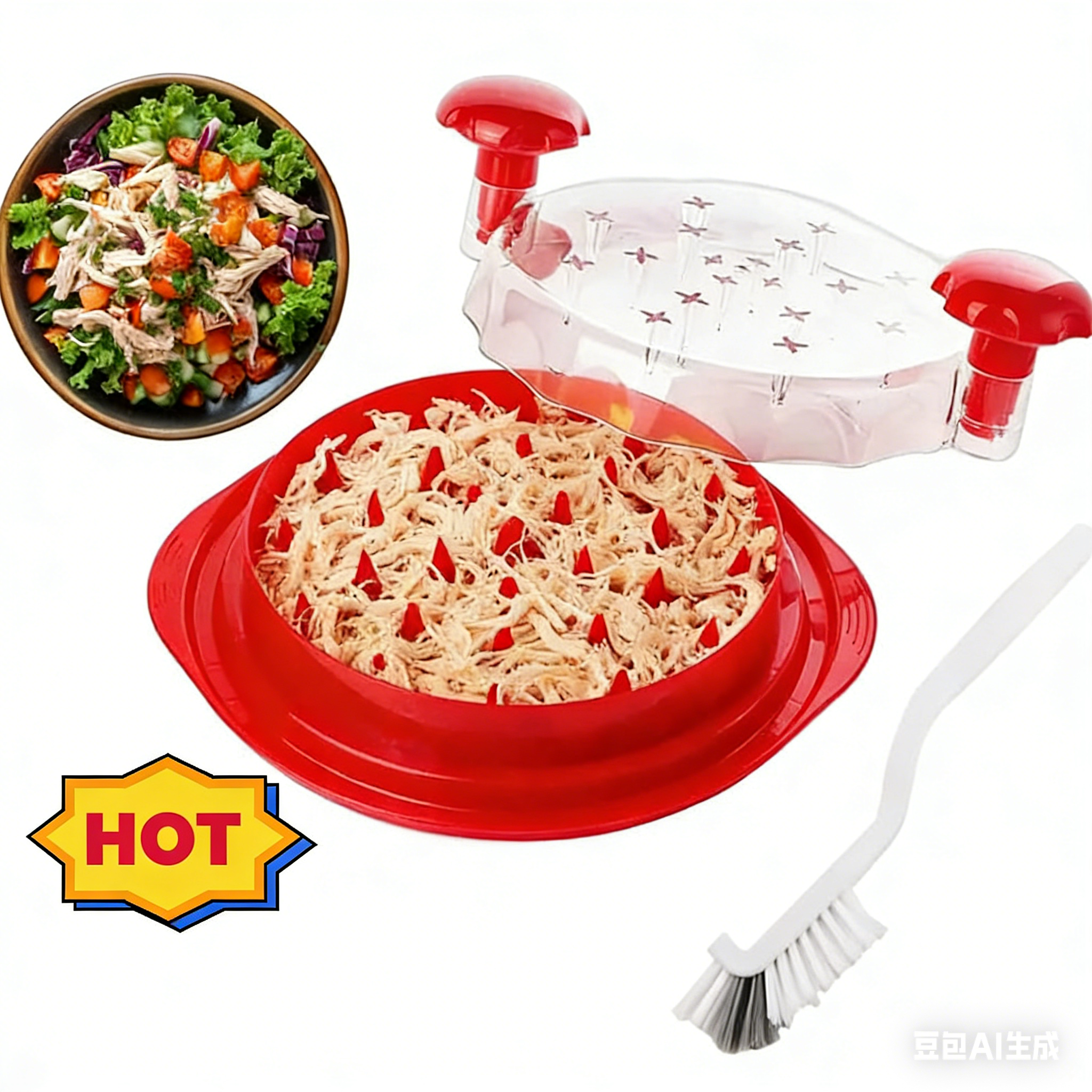 Multifunctional Chicken Breast Shredder