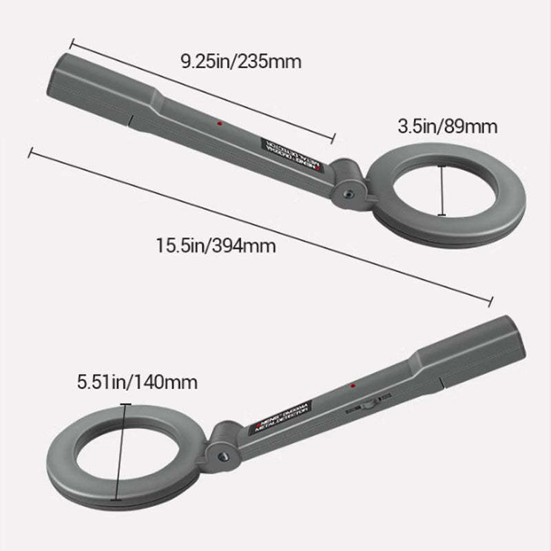  360° Handheld Metal Detector For Gold & Jewelry