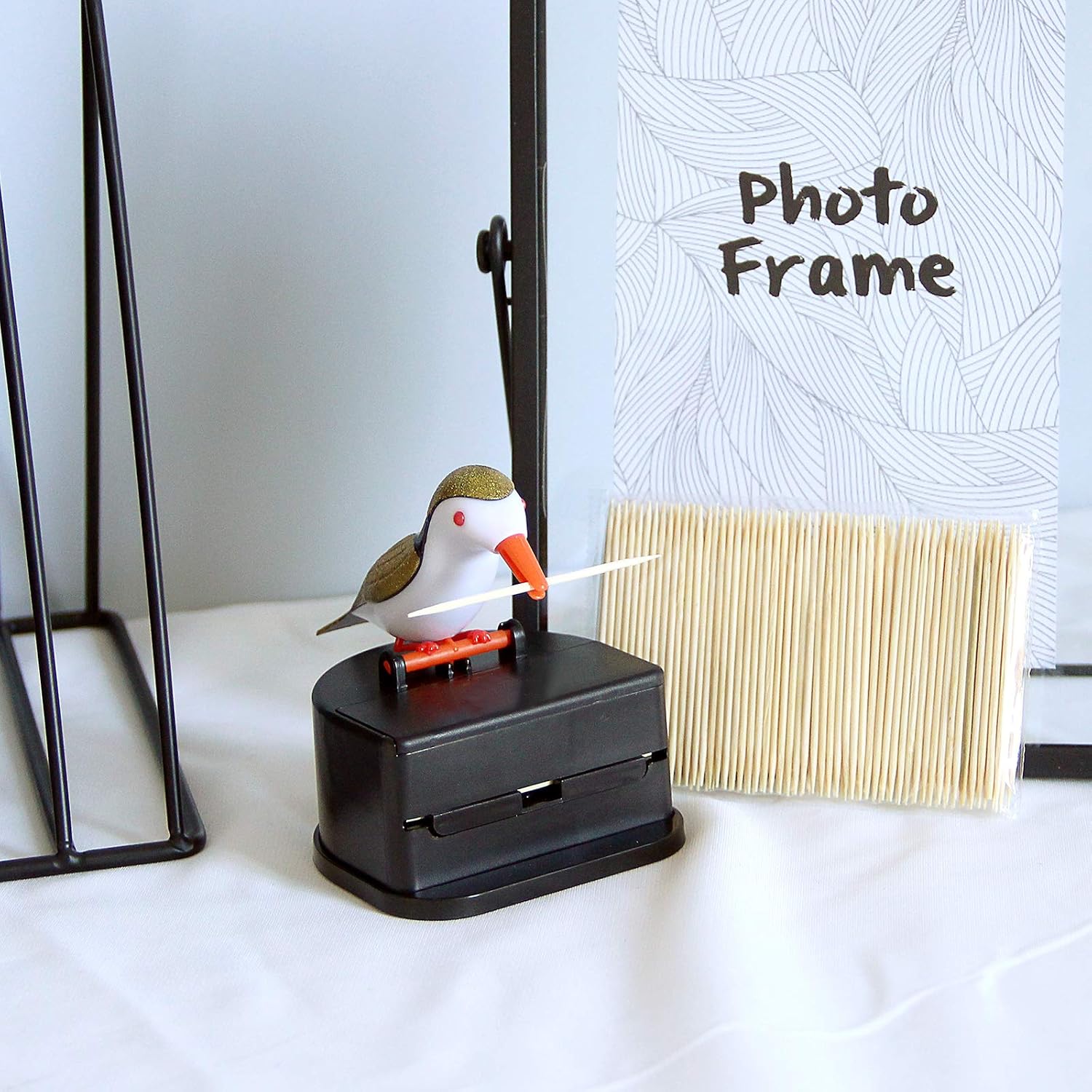 Little bird toothpick dispenser With toothpick, toothpick holder