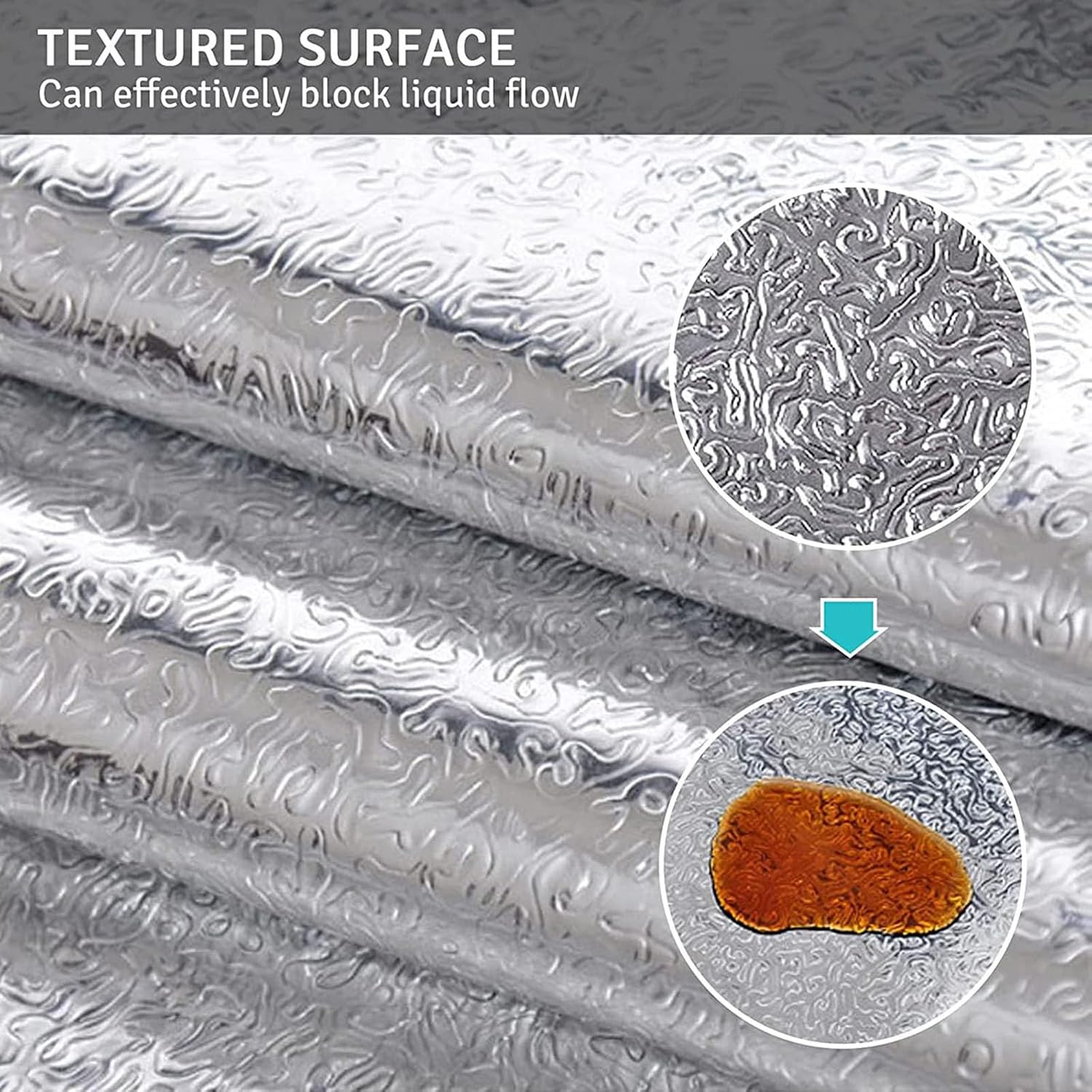 Kitchen Waterproof Oil Proof Aluminum Foil Sticker 🧽