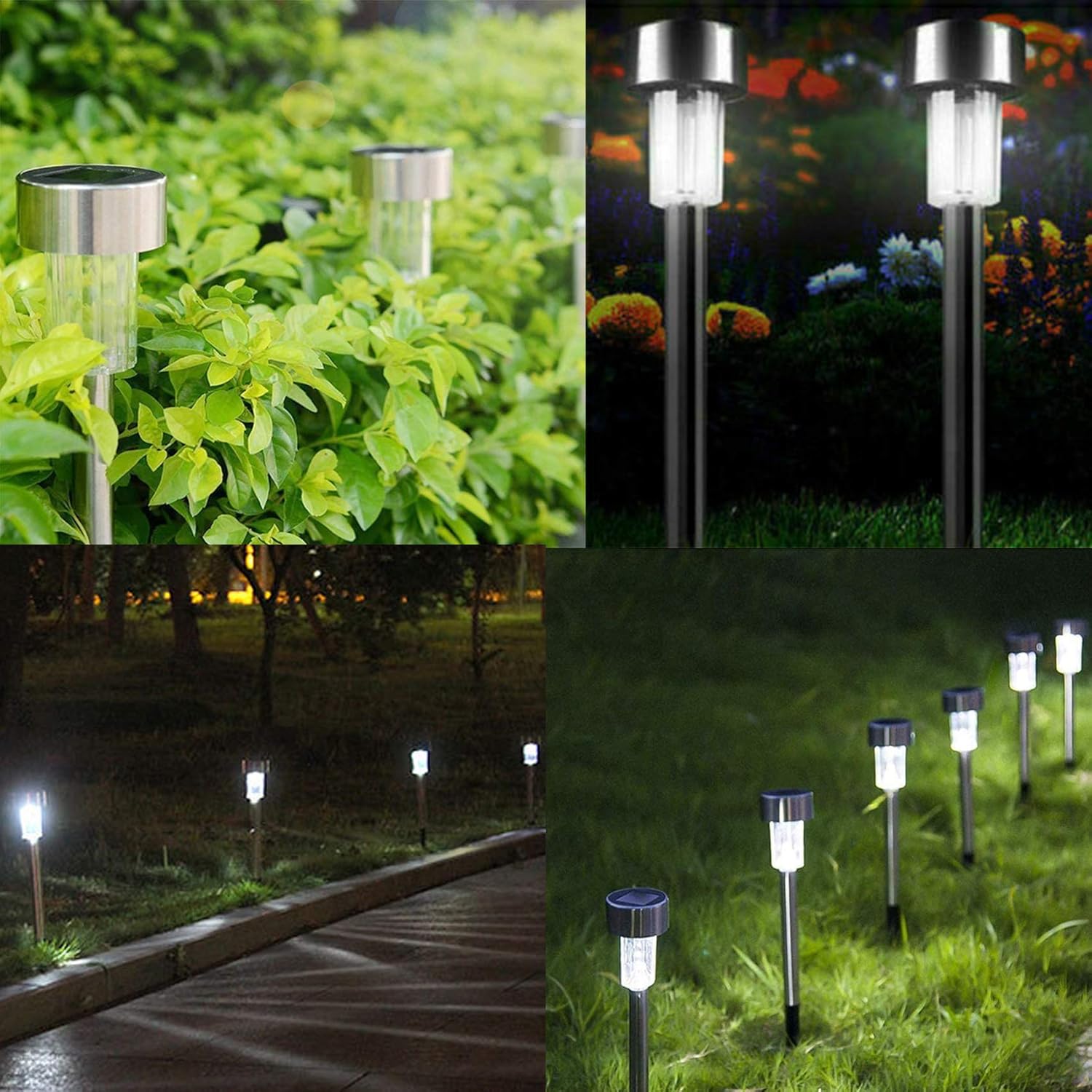 Outdoor solar LED waterproof path light