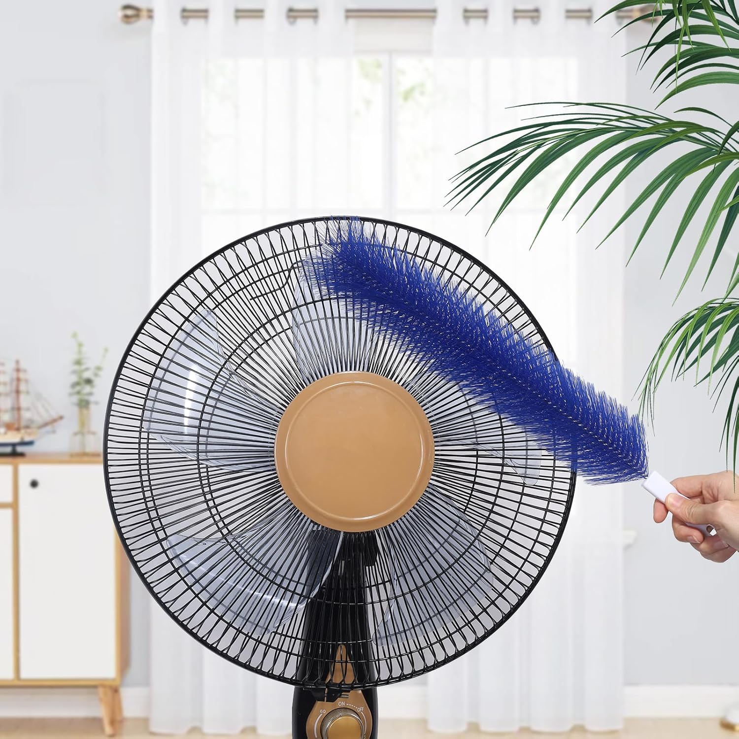 💖🎁Flexible Microfiber Fan Duster Brushes – Reusable Cleaning Tools (2/4 Pack)