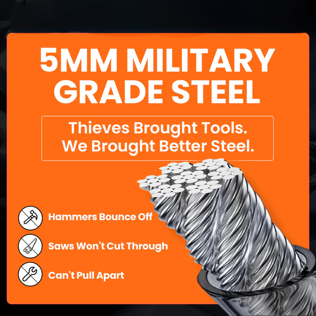 Car steering wheel anti-theft lock