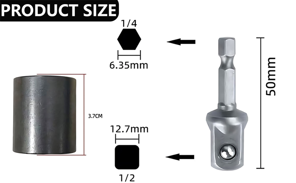 Universal Jack Socket Adapter for Hand Drill