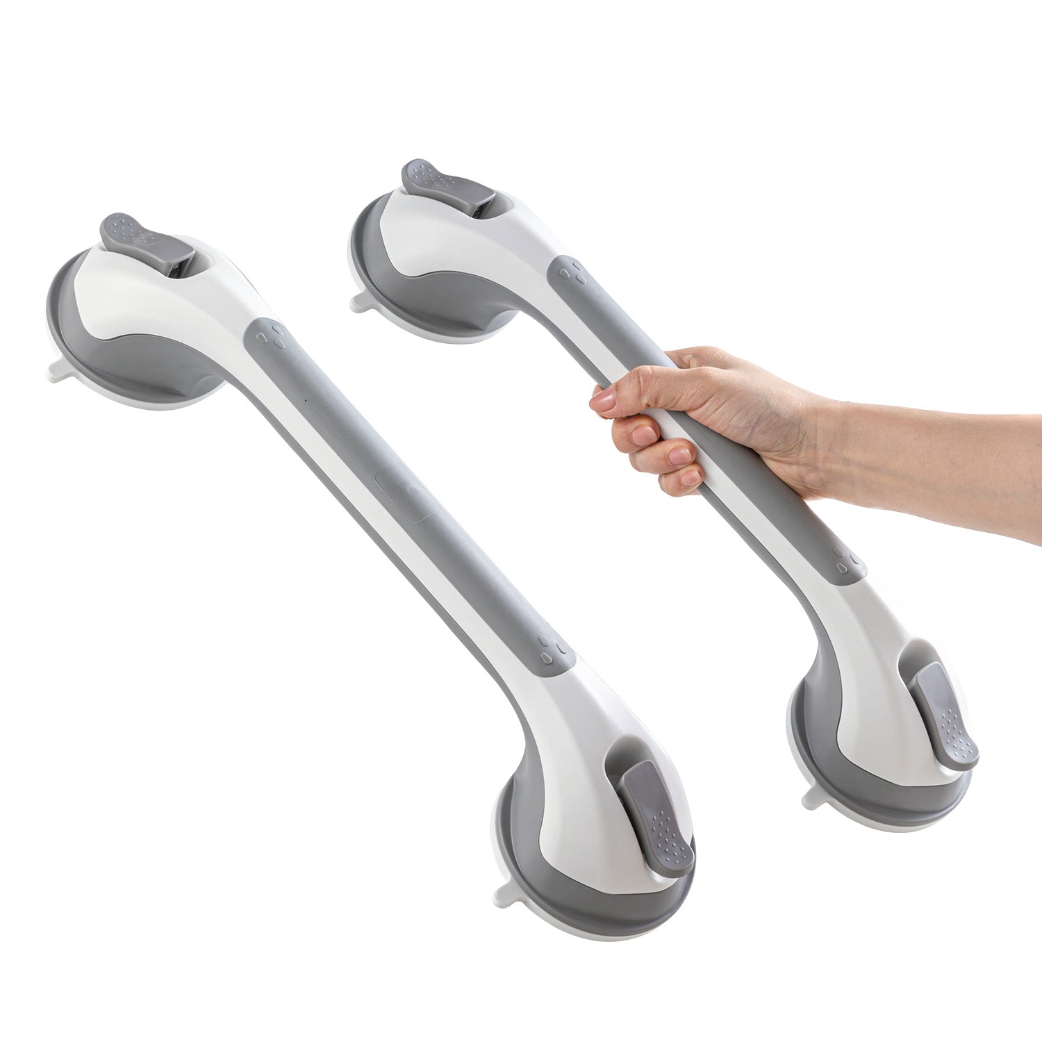 16.8 Inch Suction Shower Grab Bar – No-Drill Bathroom Safety Handle