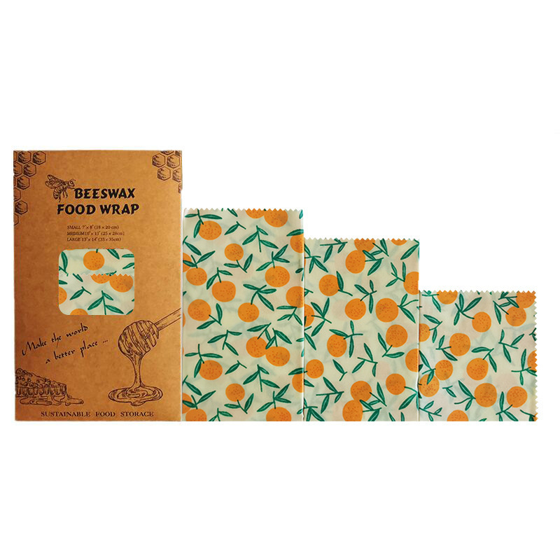 Beeswax Food Wrap – Natural Food Fresh Keeping Wrapping Paper