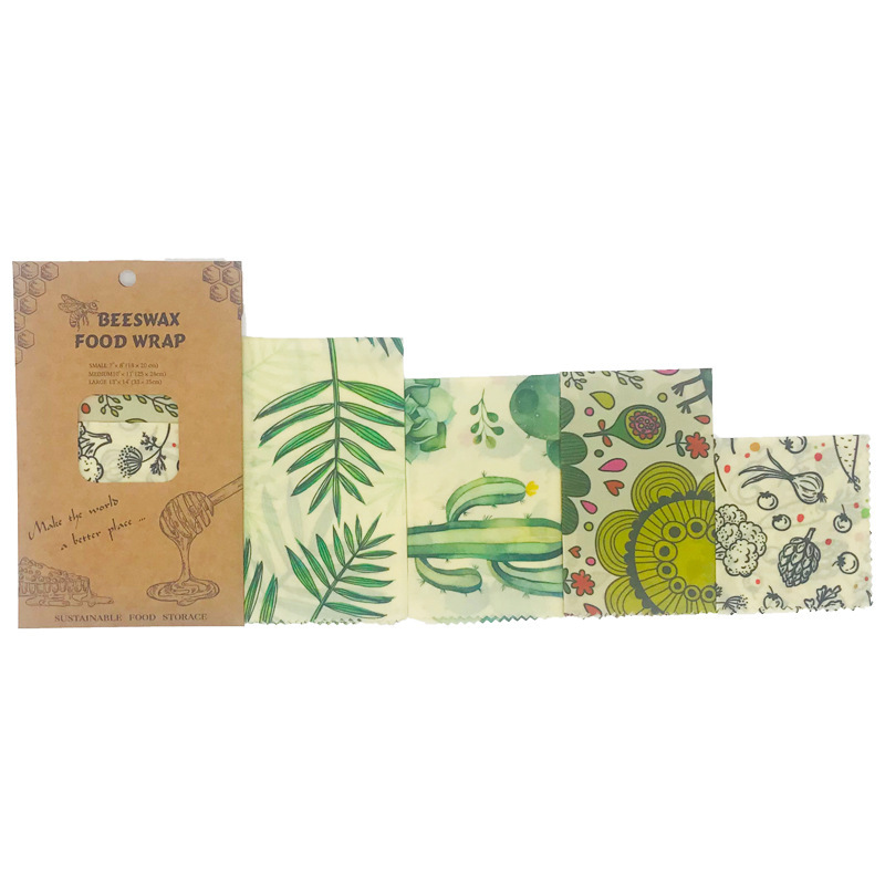 Beeswax Food Wrap – Natural Food Fresh Keeping Wrapping Paper