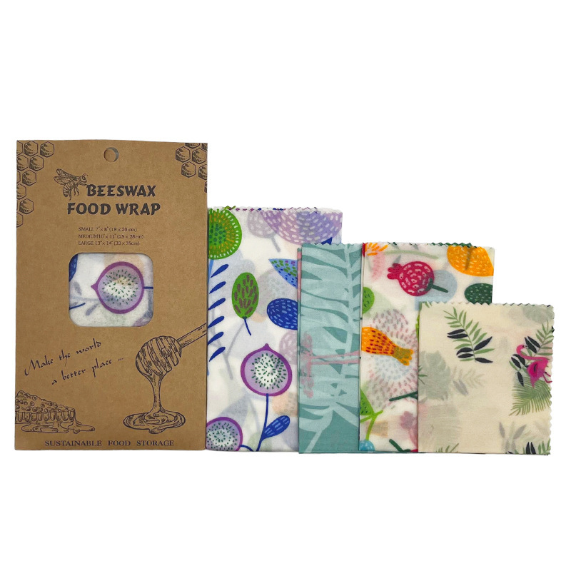 Beeswax Food Wrap – Natural Food Fresh Keeping Wrapping Paper