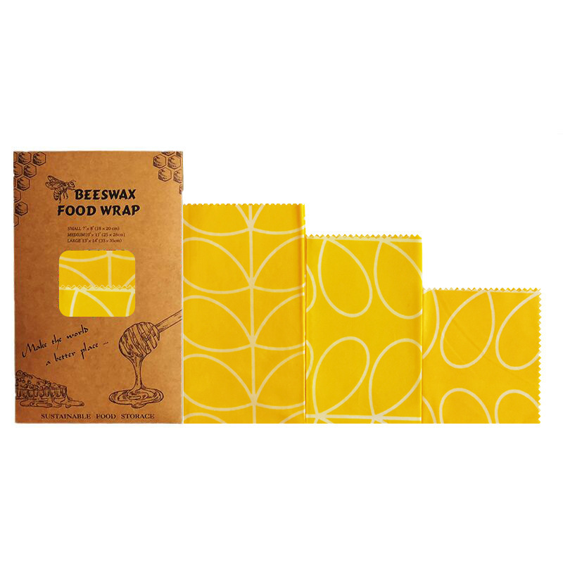 Beeswax Food Wrap – Natural Food Fresh Keeping Wrapping Paper
