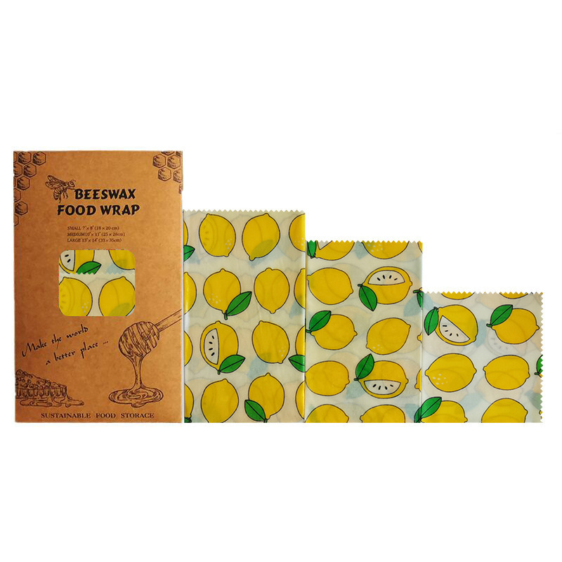 Beeswax Food Wrap – Natural Food Fresh Keeping Wrapping Paper